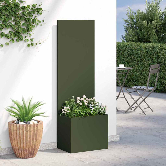 Ecran de intimitate pentru grădină Olivengrønn 50 x 140 cm - WALTI WALTI
