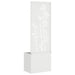 Ecran de intimitate pentru grădină Floral Alb 50 x 140 cm - WALTI WALTI