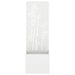 Ecran de intimitate pentru grădină Floral Alb 50 x 140 cm - WALTI WALTI