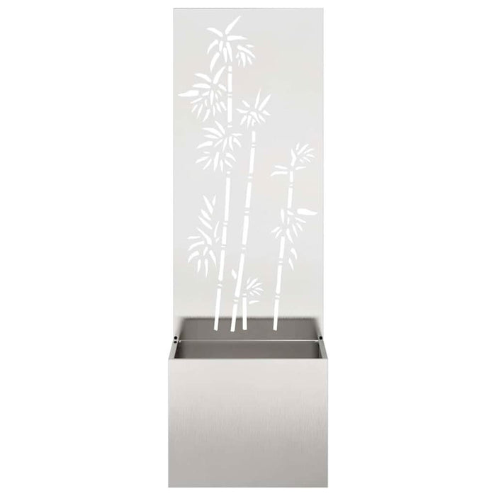 Ecran de intimitate pentru grădină Floral Argintiu 50 x 140 cm - WALTI WALTI