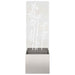 Ecran de intimitate pentru grădină Floral Argintiu 50 x 140 cm - WALTI WALTI