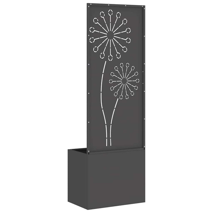 Ecran de intimitate pentru grădină Traforaj Negru 50 x 140 cm - WALTI WALTI