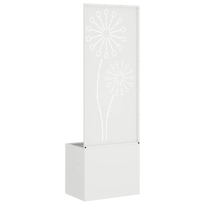 Ecran de intimitate pentru grădină Traforaj Alb 50 x 140 cm - WALTI WALTI