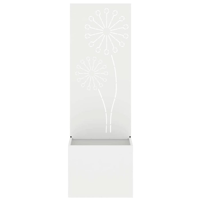 Ecran de intimitate pentru grădină Traforaj Alb 50 x 140 cm - WALTI WALTI