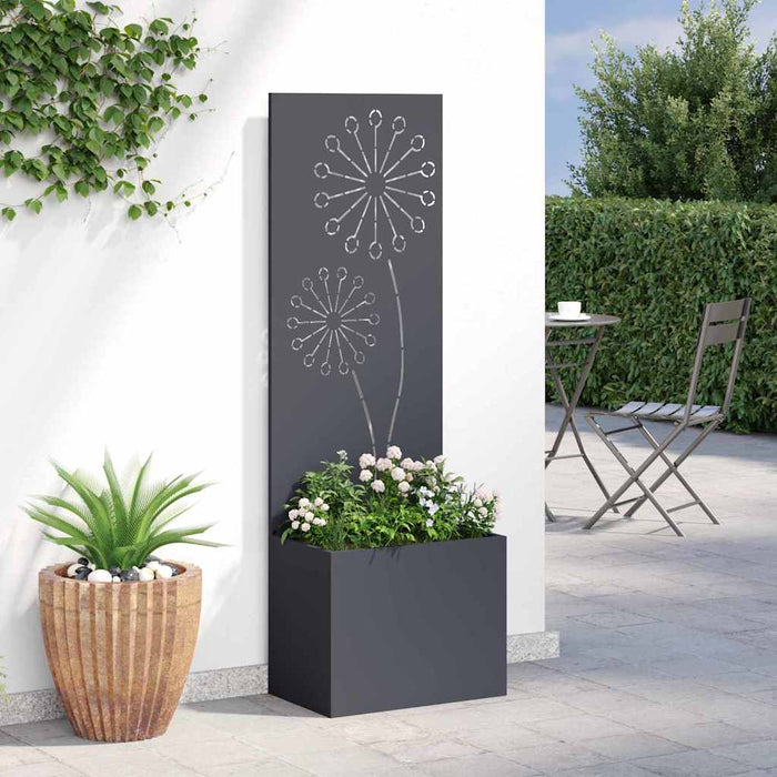 Ecran de intimitate pentru grădină Antracit 50 x 150 cm WALTI