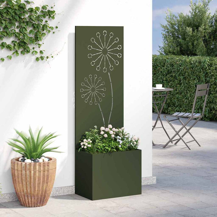 Ecran de intimitate pentru grădină Olivengrønn 50 x 140 cm - WALTI WALTI