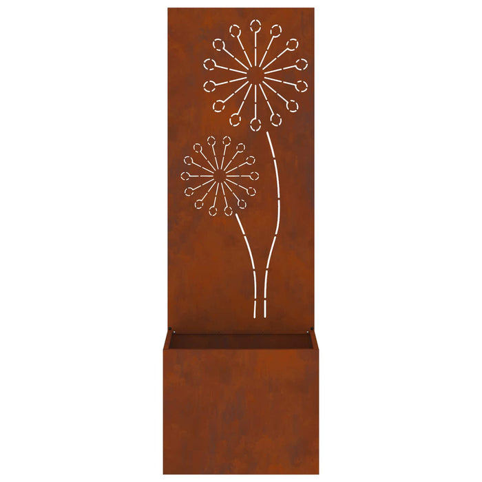 Ecran de intimitate pentru grădină Ruginit 50 x 32 x 150 cm WALTI
