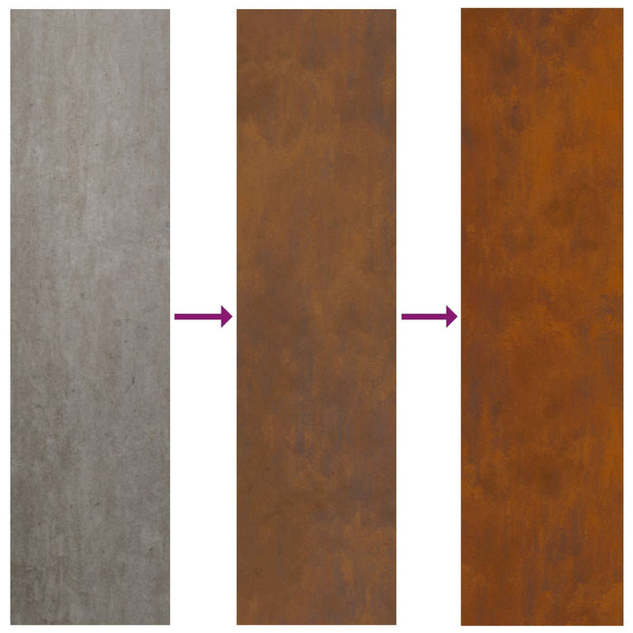 Ecran de intimitate pentru grădină Ruginit 50 x 32 x 150 cm WALTI