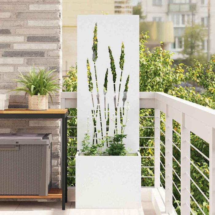 Ecran de intimitate pentru grădină Traforaj Alb 50 x 140 cm - WALTI WALTI
