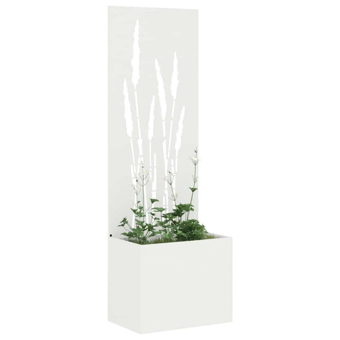 Ecran de intimitate pentru grădină Traforaj Alb 50 x 140 cm - WALTI WALTI