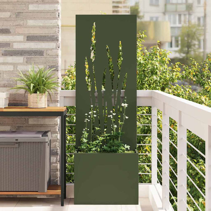 Ecran de intimitate pentru grădină Olivengrønn 50 x 140 cm - WALTI WALTI