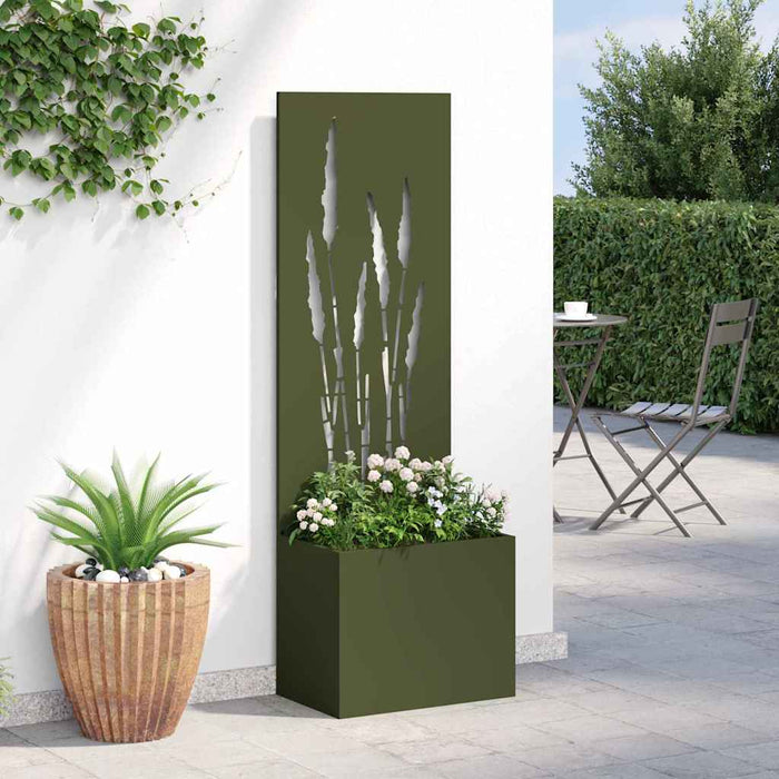 Ecran de intimitate pentru grădină Olivengrønn 50 x 140 cm - WALTI WALTI