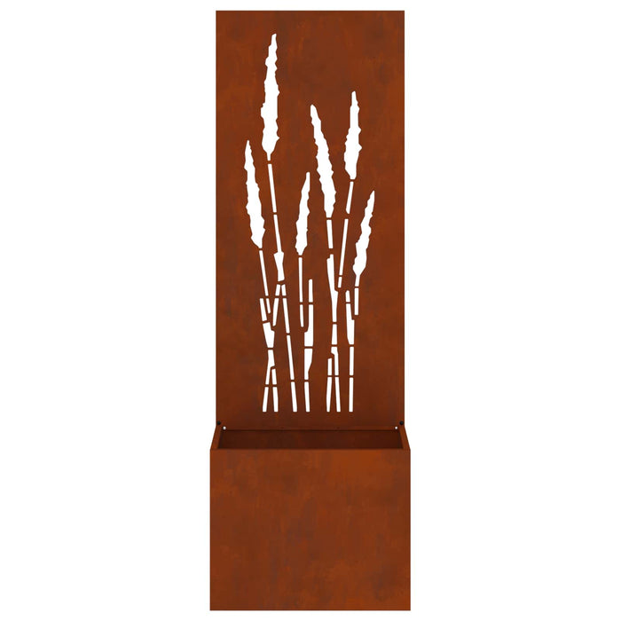 Ecran de intimitate pentru grădină Ruginit 50 x 32 x 150 cm - WALTI WALTI