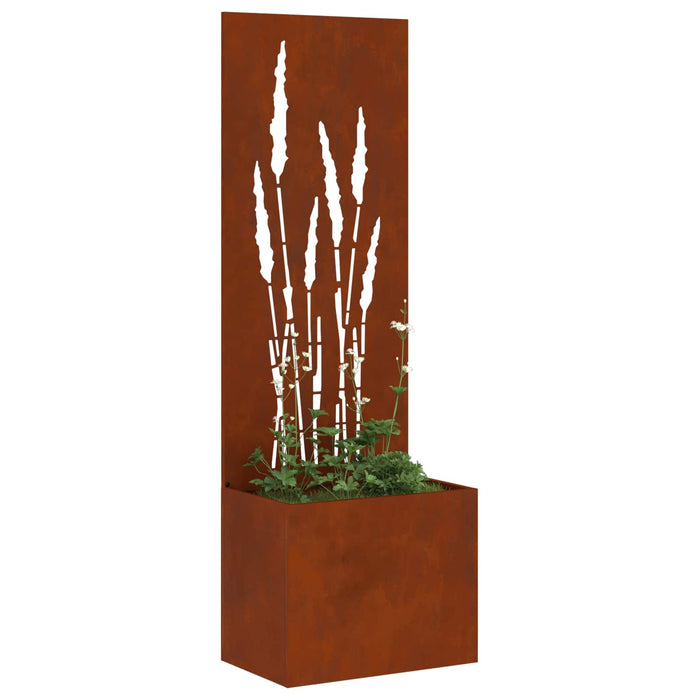Ecran de intimitate pentru grădină Ruginit 50 x 32 x 150 cm - WALTI WALTI