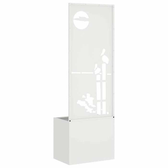 Ecran de intimitate pentru grădină Traforaj Alb 50 x 140 cm - WALTI WALTI