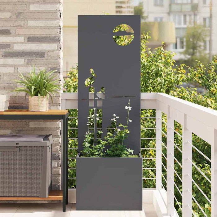 Ecran de intimitate pentru grădină Antracit 50 x 140 cm - WALTI WALTI