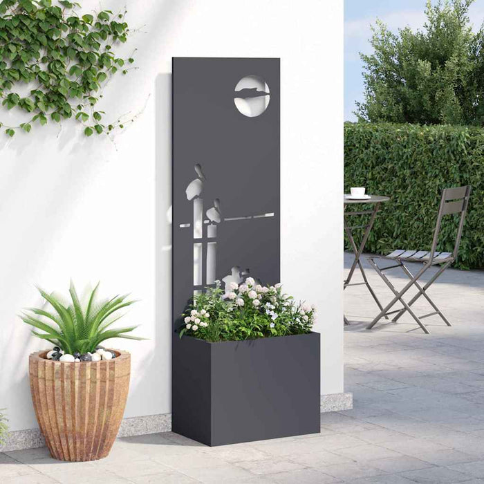 Ecran de intimitate pentru grădină Antracit 50 x 140 cm - WALTI WALTI