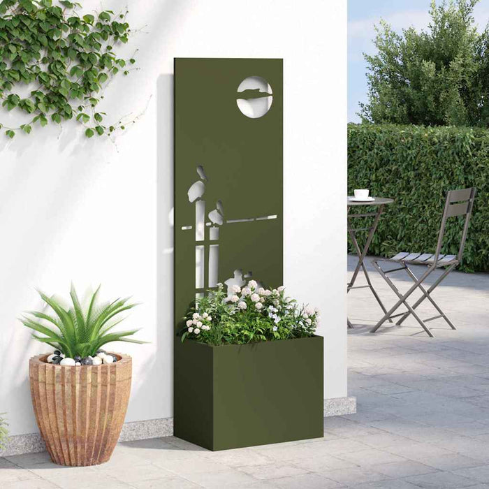 Ecran de intimitate pentru grădină Olivengrønn 50 x 140 cm - WALTI WALTI