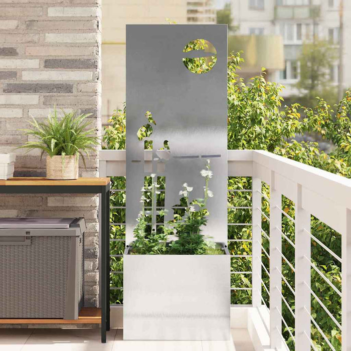 Ecran de intimitate pentru grădină Argintiu 50 x 140 cm - WALTI WALTI
