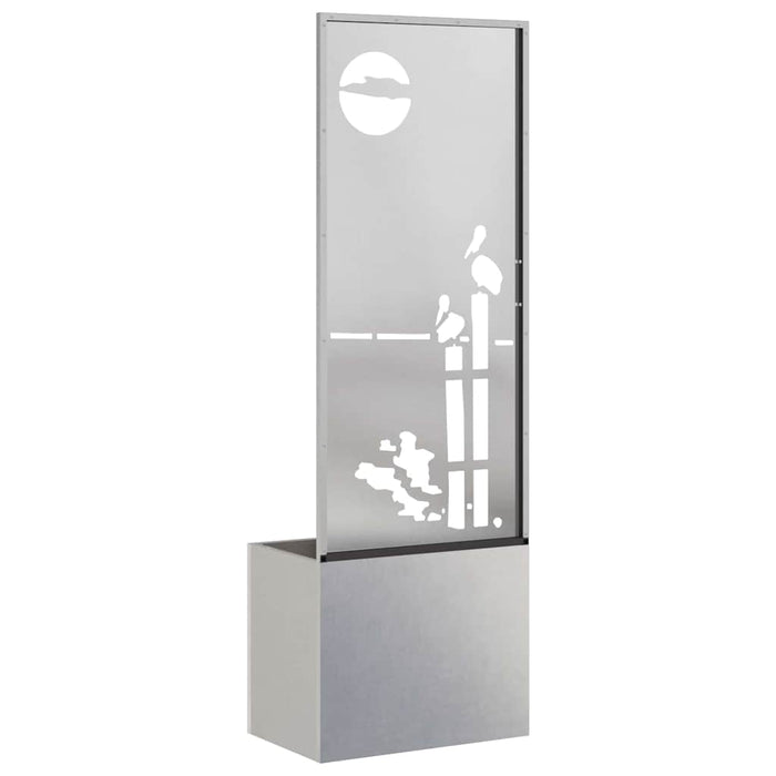 Ecran de intimitate pentru grădină Argintiu 50 x 140 cm - WALTI WALTI