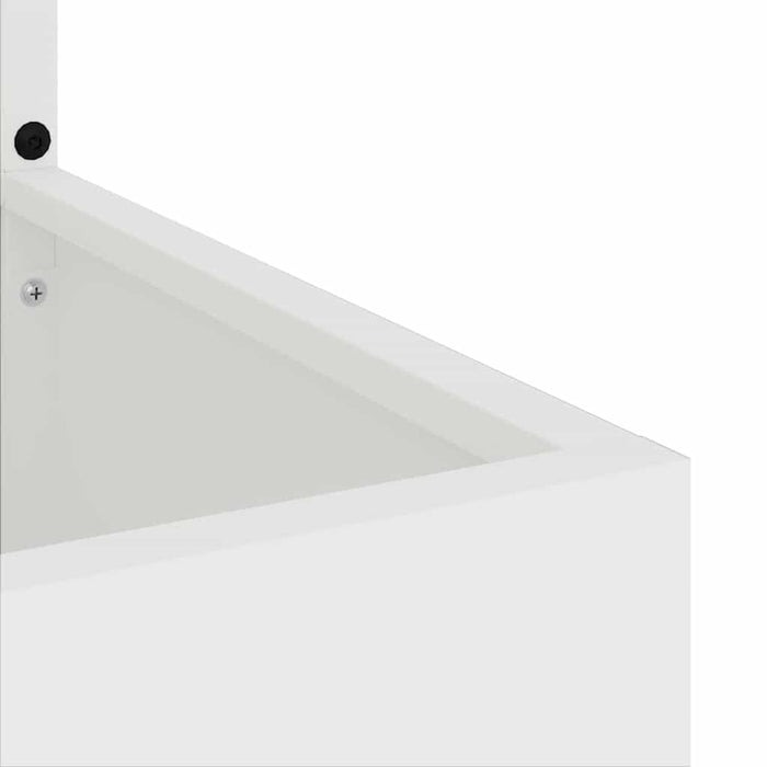 Ecran de intimitate pentru grădină Floral Alb 50 x 140 cm - WALTI WALTI