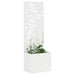 Ecran de intimitate pentru grădină Floral Alb 50 x 140 cm - WALTI WALTI