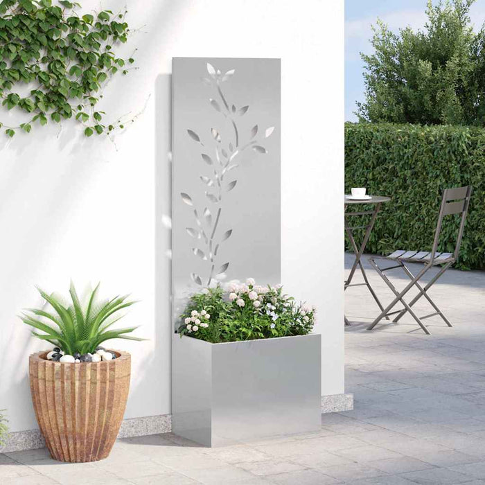 Ecran de intimitate pentru grădină Argintiu 50 x 32 x 150 cm WALTI