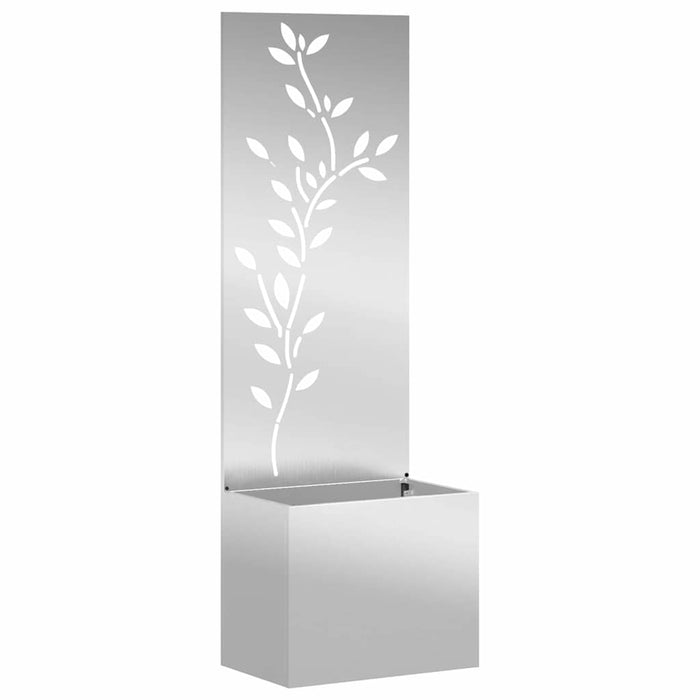 Ecran de intimitate pentru grădină Floral Argintiu 50 x 140 cm - WALTI WALTI