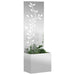 Ecran de intimitate pentru grădină Floral Argintiu 50 x 140 cm - WALTI WALTI