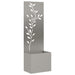 Ecran de intimitate pentru grădină Floral Ruginit 50 x 140 cm - WALTI WALTI