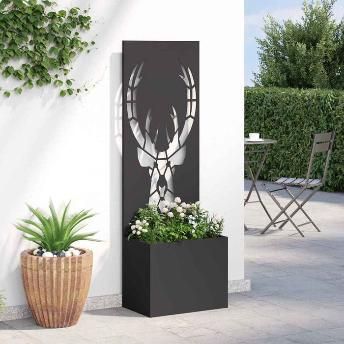 Ecran de intimitate pentru grădină Negru 50 x 140 cm - WALTI WALTI