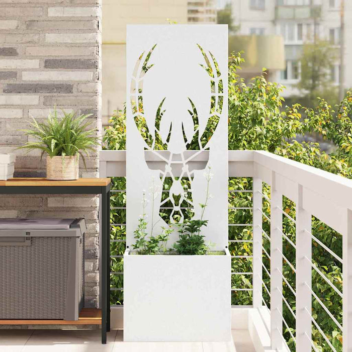 Ecran de intimitate pentru grădină Animal Print Alb 50 x 140 cm - WALTI WALTI
