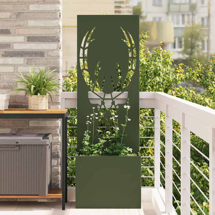 Ecran de intimitate pentru grădină Olivengrønn 50 x 140 cm - WALTI WALTI