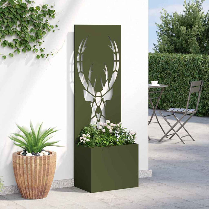 Ecran de intimitate pentru grădină Olivengrønn 50 x 140 cm - WALTI WALTI