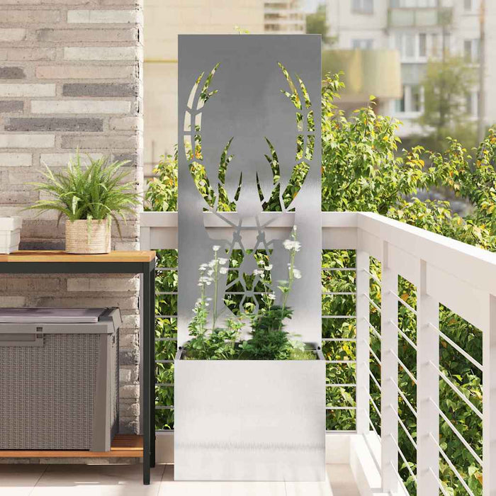 Ecran de intimitate pentru grădină Argintiu 50 x 140 cm - WALTI WALTI