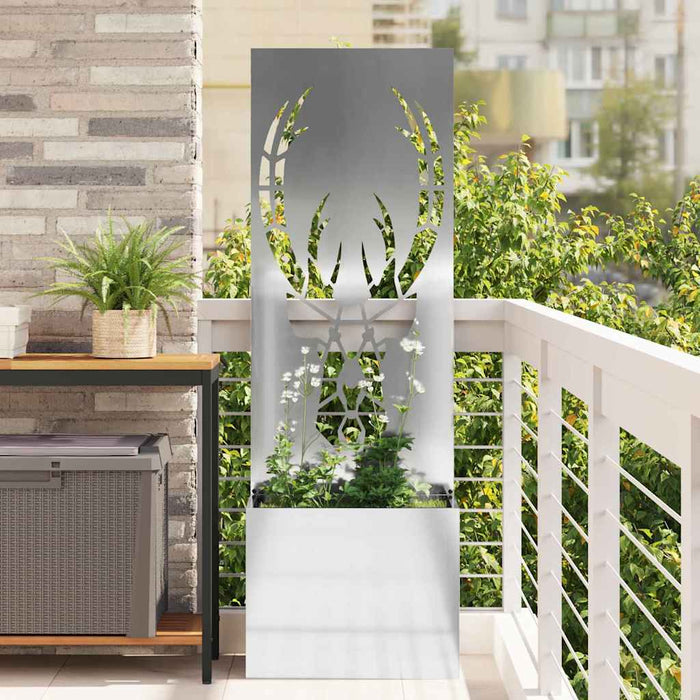 Ecran de intimitate pentru grădină Argintiu 50 x 140 cm - WALTI WALTI