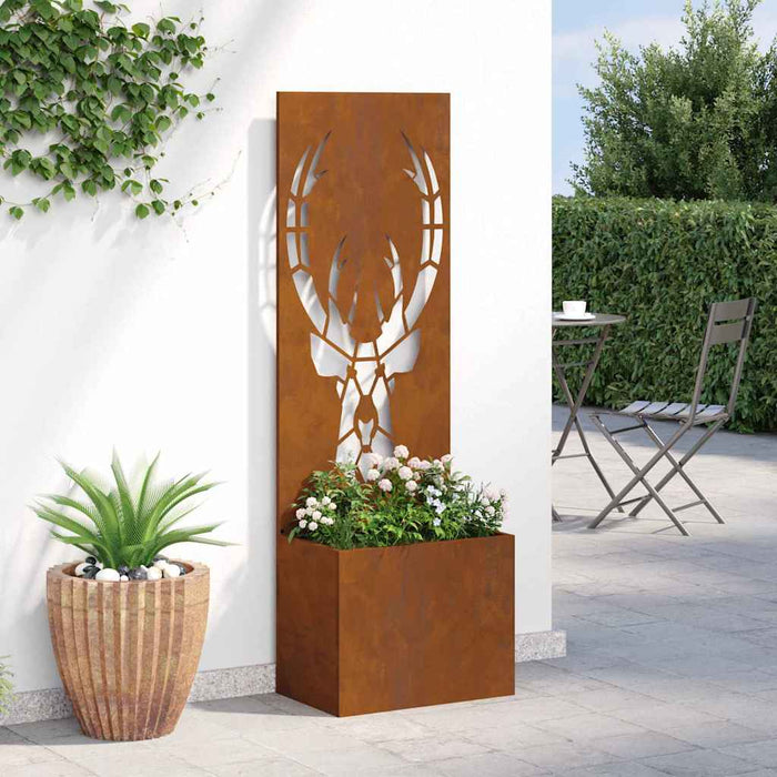 Ecran de intimitate pentru grădină Ruginit 50 x 140 cm - WALTI WALTI