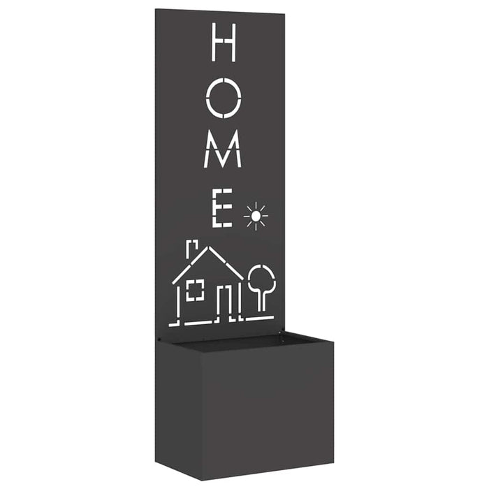 Ecran de intimitate pentru grădină Traforaj Negru 50 x 140 cm - WALTI WALTI