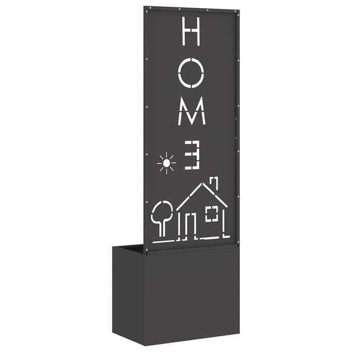 Ecran de intimitate pentru grădină Traforaj Negru 50 x 140 cm - WALTI WALTI