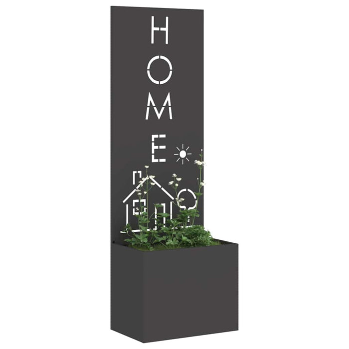 Ecran de intimitate pentru grădină Traforaj Negru 50 x 140 cm - WALTI WALTI