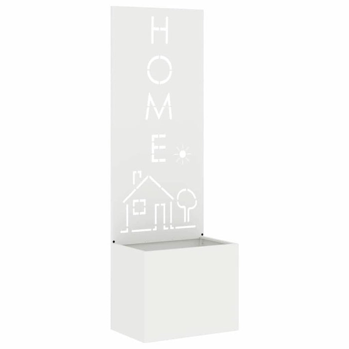 Ecran de intimitate pentru grădină Traforaj Alb 50 x 140 cm - WALTI WALTI