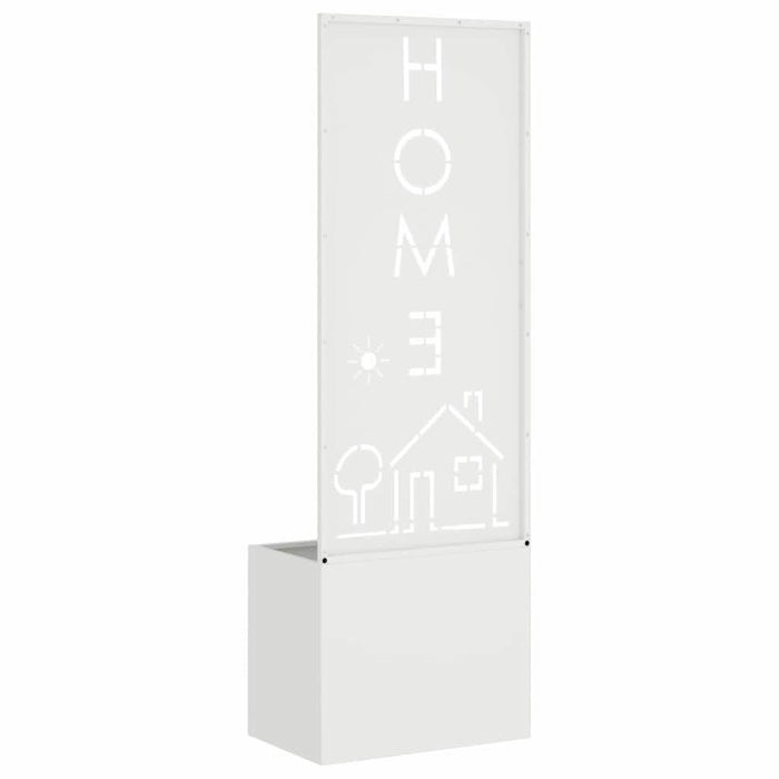 Ecran de intimitate pentru grădină Traforaj Alb 50 x 140 cm - WALTI WALTI