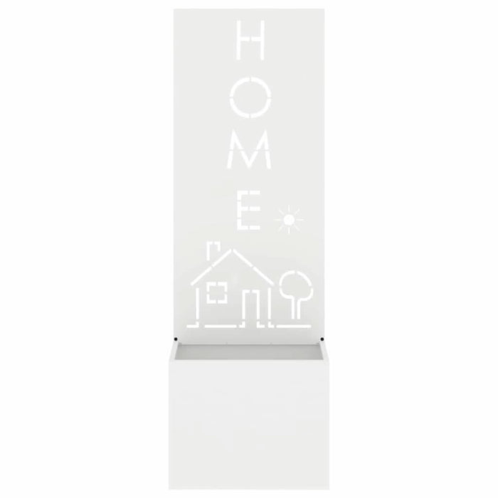 Ecran de intimitate pentru grădină Traforaj Alb 50 x 140 cm - WALTI WALTI