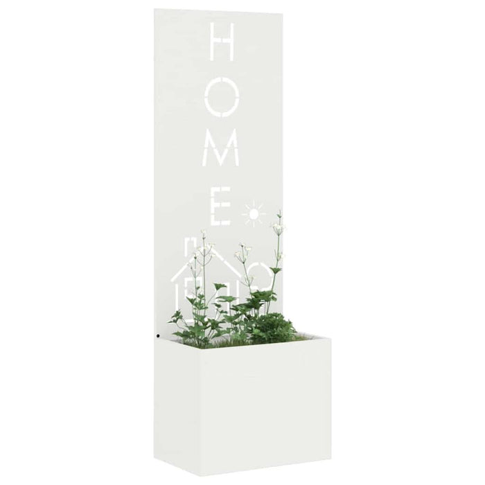 Ecran de intimitate pentru grădină Traforaj Alb 50 x 140 cm - WALTI WALTI