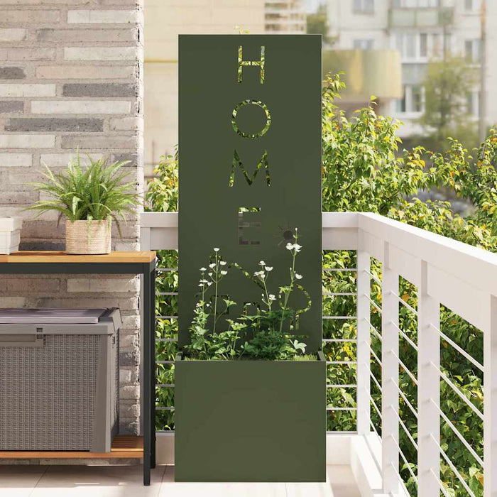 Ecran de intimitate pentru grădină Olivengrønn 50 x 140 cm - WALTI WALTI