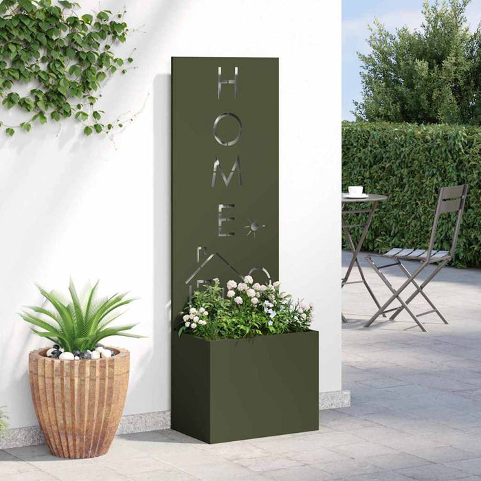 Ecran de intimitate pentru grădină Olivengrønn 50 x 140 cm - WALTI WALTI