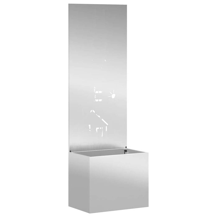 Ecran de intimitate pentru grădină Argintiu 50 x 140 cm - WALTI WALTI