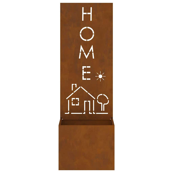 Ecran de intimitate pentru grădină Traforaj Ruginit 50 x 140 cm - WALTI WALTI