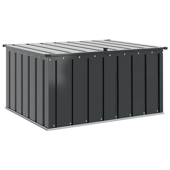 Cutie de depozitare pentru grădină Negru 101 x 82 x 50 cm Oțel - WALTI WALTI