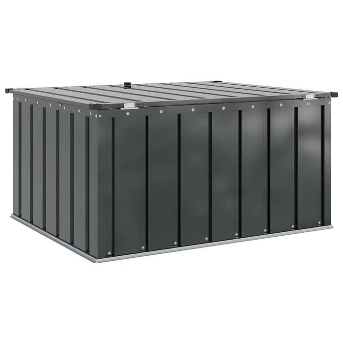 Cutie de depozitare pentru grădină Negru 101 x 82 x 50 cm Oțel - WALTI WALTI